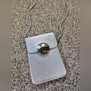 Silver & Gold Crossbody Purse Boutique Brand NWOT Womens Perfect Holiday Bag